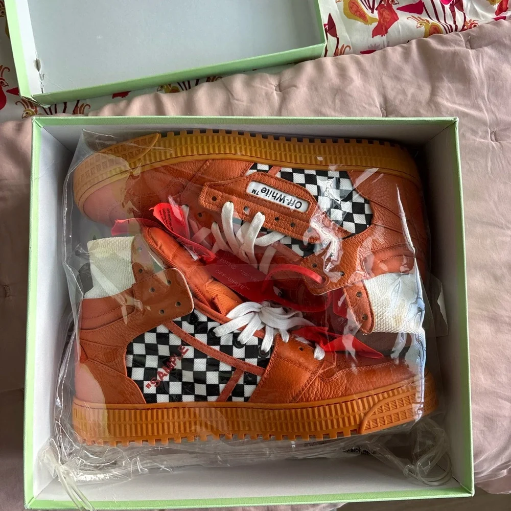 Off-White Hightop Sneakers